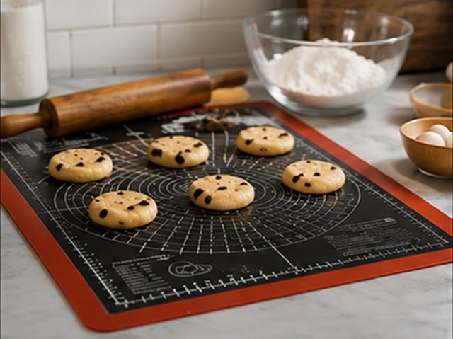 Silicone baking mat set